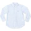 Bennett Button Down, Bailey's Bay Blue Gingham - Button Downs - 1 - thumbnail