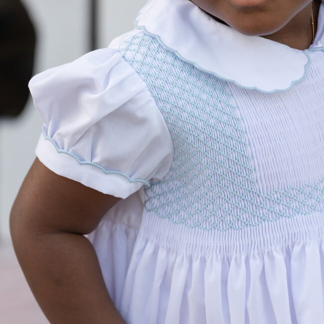 Eloise Dress, Smocked Sailboats - Dresses - 4