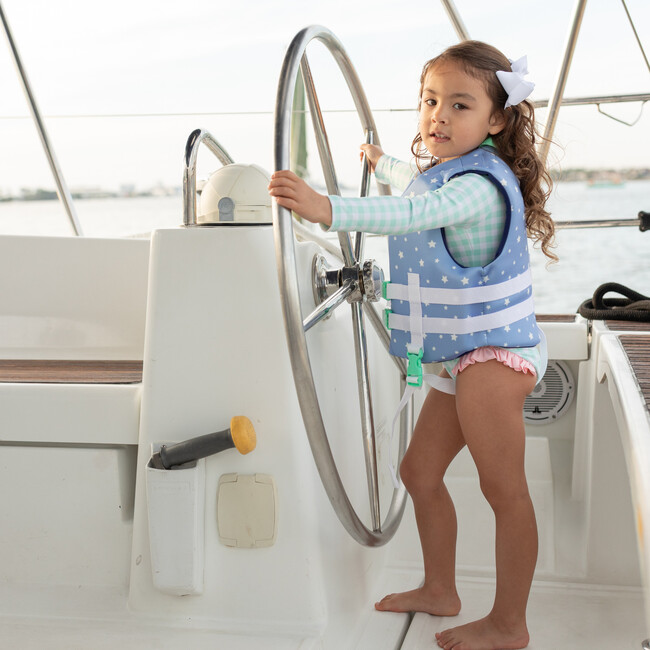 Reese Rashguard, Harbour Breeze Gingham - One Pieces - 8