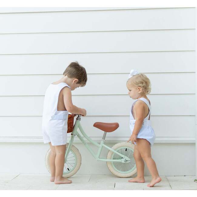 James Henry Jon Jon, Whitby White Pique - Rompers - 9