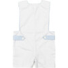 James Henry Jon Jon, Whitby White Pique - Rompers - 10