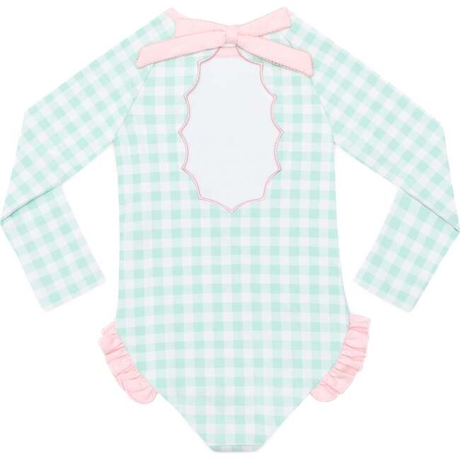 Reese Rashguard, Harbour Breeze Gingham - One Pieces - 10