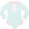 Reese Rashguard, Harbour Breeze Gingham - One Pieces - 10