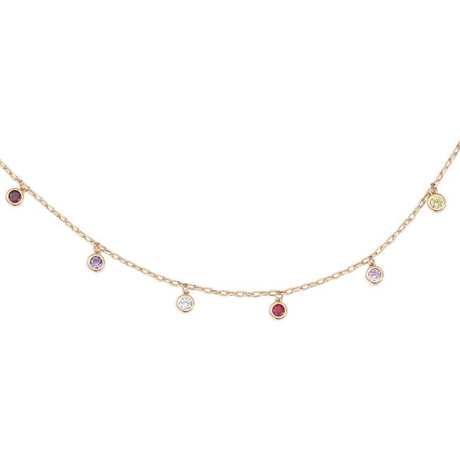 Rainbow Charm Necklace