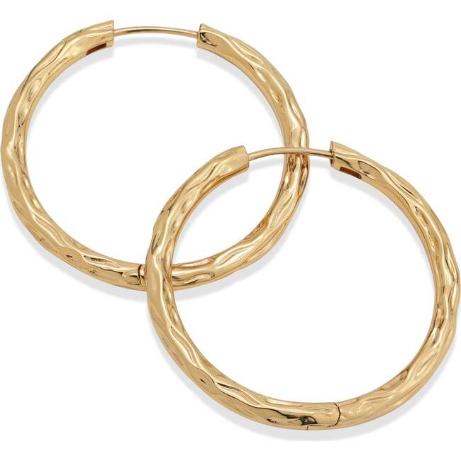 Grove Hoop Earrings, Gold