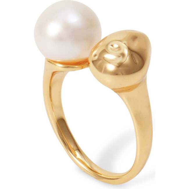 Eden Pearl Ring, Gold