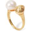 Eden Pearl Ring, Gold - Rings - 1 - thumbnail