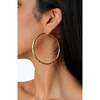 Grove Hoop Earrings, Gold - Earrings - 2