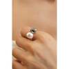Eden Pearl Ring, Silver - Rings - 2