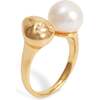 Eden Pearl Ring, Gold - Rings - 3