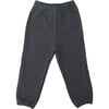 Light Cotton Sweatpants, Charcoal - Sweatpants - 1 - thumbnail