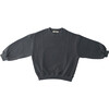 Light Cotton Crew, Charcoal - Sweatshirts - 1 - thumbnail