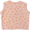 Mandarin Sleeveless Tee, Mauve - T-Shirts - 2 - thumbnail