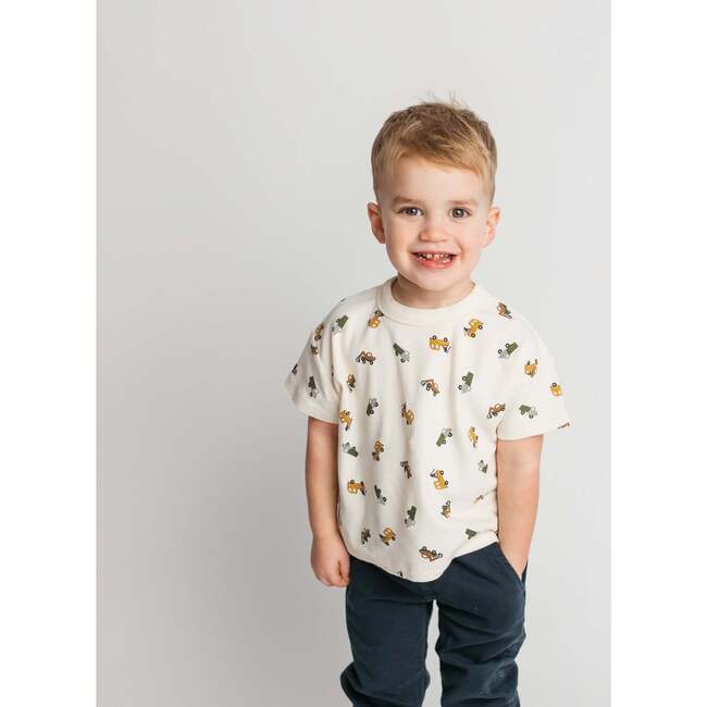 Truck Tee, Beige - T-Shirts - 3