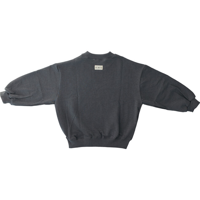 Light Cotton Crew, Charcoal
