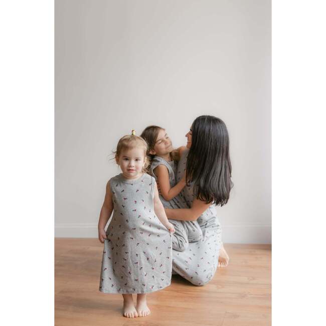 Rose Maxi, Grey - Dresses - 4