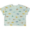 Dino Tee, Mint - T-Shirts - 1 - thumbnail