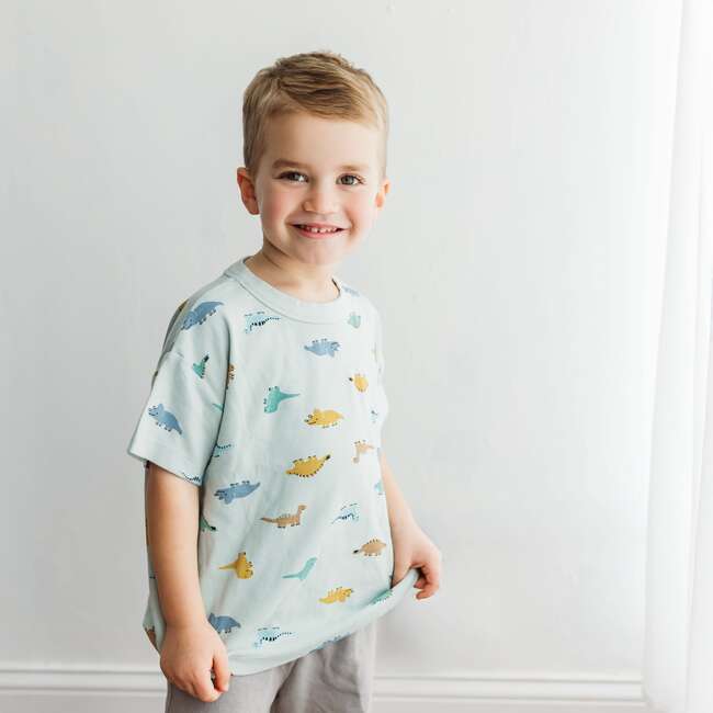 Dino Tee, Mint - T-Shirts - 3