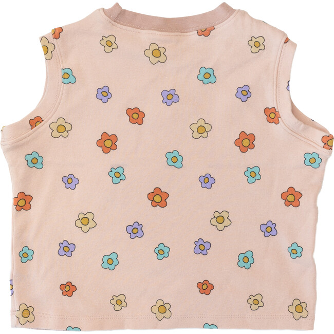 Daisy Sleeveless Tee, Pink