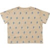 Bolt Tee, Tan - T-Shirts - 2 - thumbnail