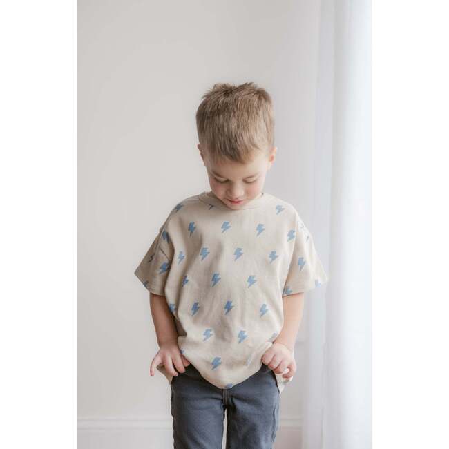 Bolt Tee, Tan - T-Shirts - 3