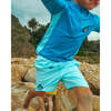 Reef Trunks, Blue - Swim Trunks - 4