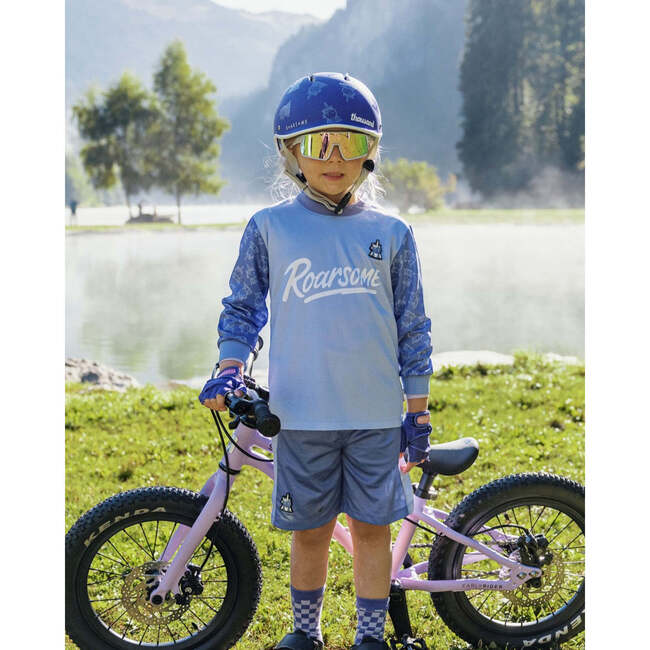 Sparkle Riders Top, Light Purple - T-Shirts - 4