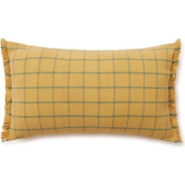 Cushion Geo Block Honey