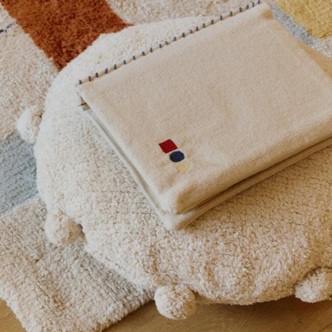 Floor cushion Bubbly Natural