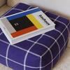 Pouf Geo Block Navy Blue - Ottomans - 3