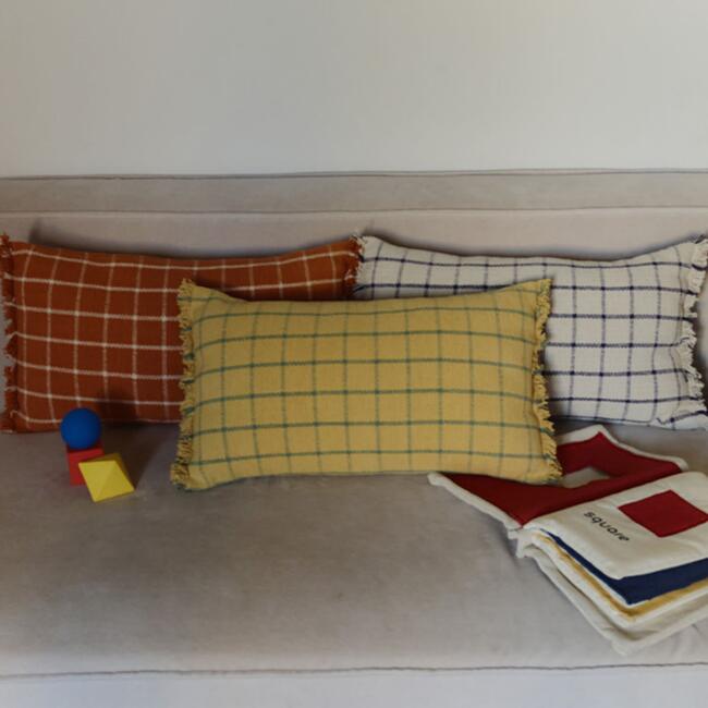 Cushion Geo Block Honey - Decorative Pillows - 5