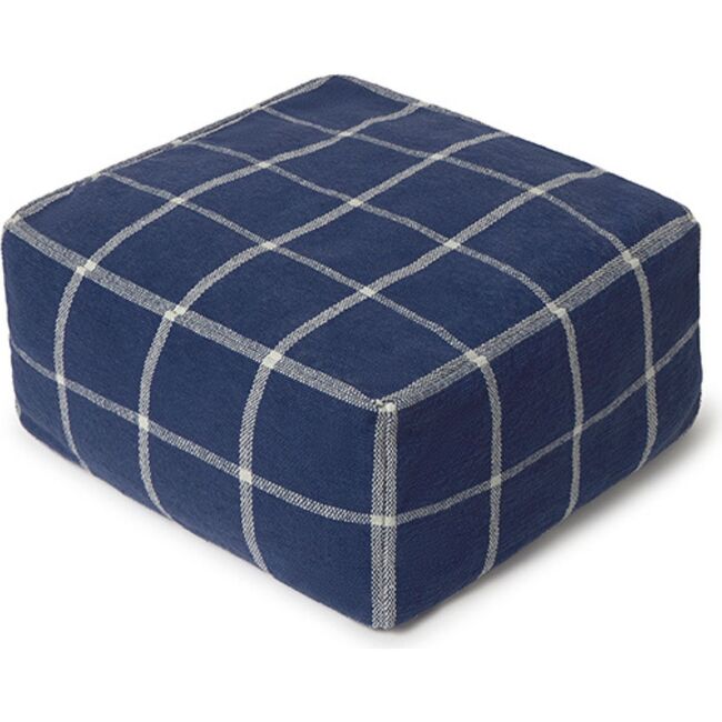 Pouf Geo Block Navy Blue - Ottomans - 6