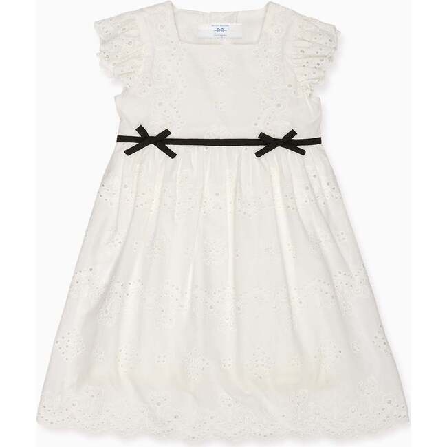 Nicky Hilton x La Coqueta Ivory Edie Girl Dress