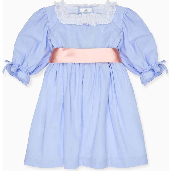 Nicky Hilton x La Coqueta Blue Stripe Milou Girl Dress