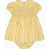 Nicky Hilton x La Coqueta Lemon Dolly Baby Girl Hand-Smocked Set - Dresses - 1 - thumbnail
