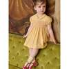 Nicky Hilton x La Coqueta Lemon Dolly Baby Girl Hand-Smocked Set - Dresses - 2