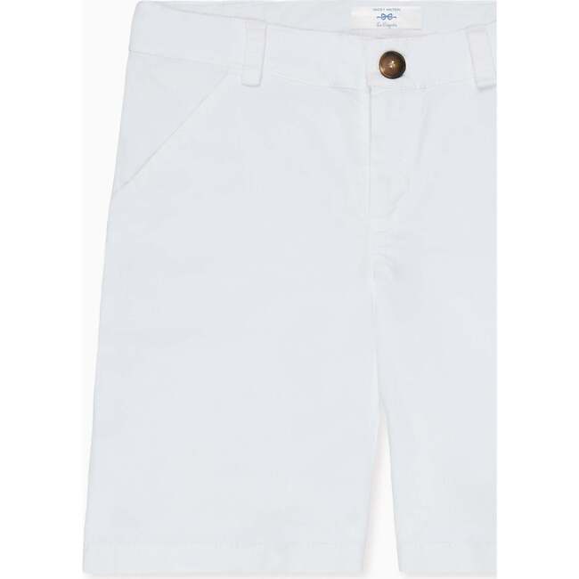 Nicky Hilton x La Coqueta White Conrad Boy Chino Shorts - Shorts - 3