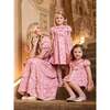 Nicky Hilton x La Coqueta Pink Toile de Jouy Theodora Girl Hand-Smocked Dress - Dresses - 2