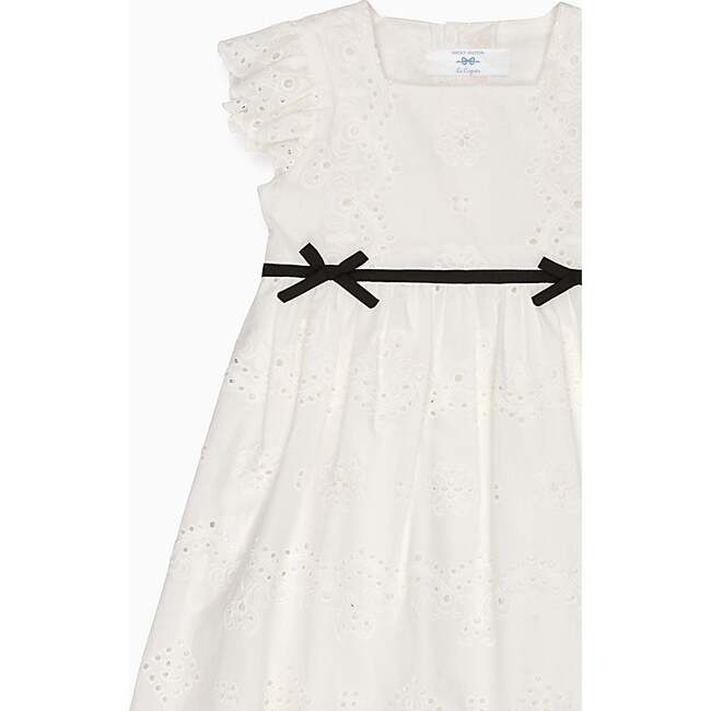 Nicky Hilton x La Coqueta Ivory Edie Girl Dress - Dresses - 3