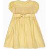 Nicky Hilton x La Coqueta Lemon Dolly Girl Hand-Smocked Dress - Dresses - 4 - thumbnail