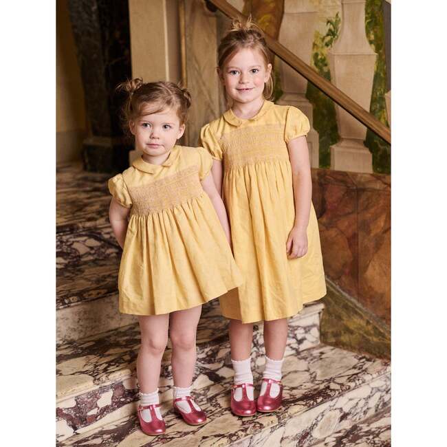 Nicky Hilton x La Coqueta Lemon Dolly Baby Girl Hand-Smocked Set - Dresses - 5