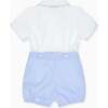 Nicky Hilton x La Coqueta Blue Stripe Chasen Baby Boy Set - Mixed Apparel Set - 4 - thumbnail