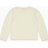 Nicky Hilton x La Coqueta Ivory Farrah Cotton Girl Cardigan - Cardigans - 4