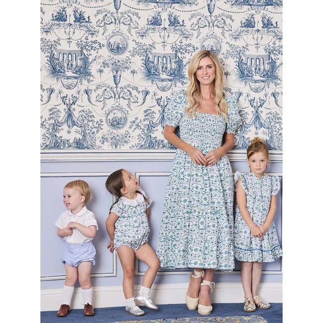 Nicky Hilton x La Coqueta Blue Stripe Chasen Baby Boy Set - Mixed Apparel Set - 5