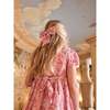 Nicky Hilton x La Coqueta Pink Toile de Jouy Theodora Girl Hand-Smocked Dress - Dresses - 5