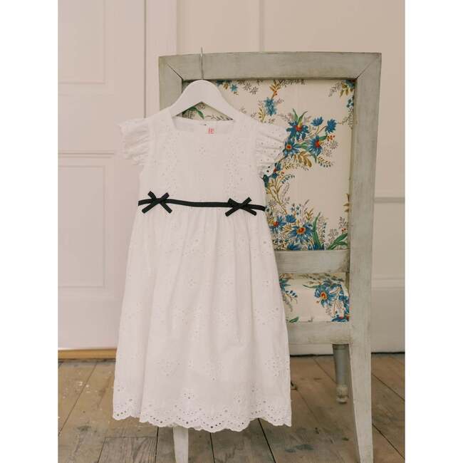 Nicky Hilton x La Coqueta Ivory Edie Girl Dress - Dresses - 6