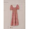 Nicky Hilton x La Coqueta Pink Toile de Jouy London Woman Long Dress - Dresses - 7