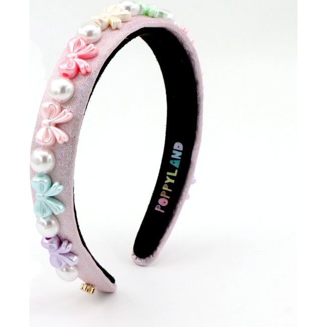 Pastel Bows & Pearls Headband