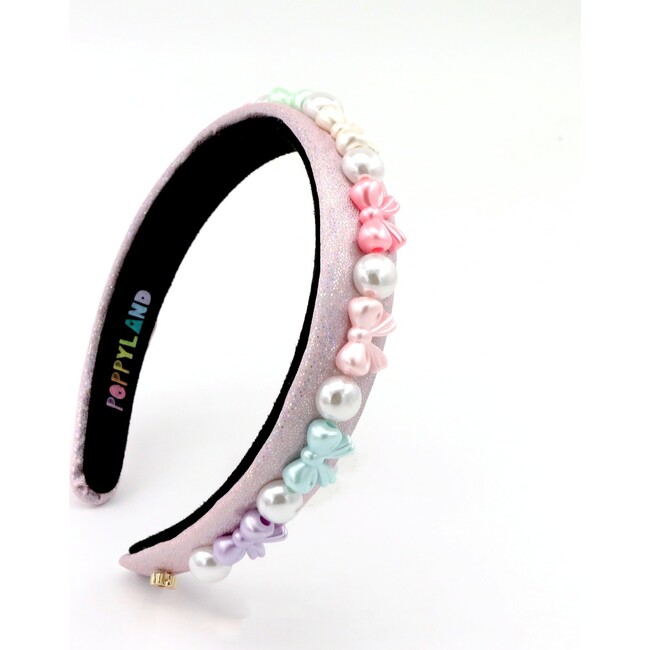 Pastel Bows & Pearls Headband - Headbands - 3