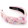 Bejeweled Flower Headband - Headbands - 3